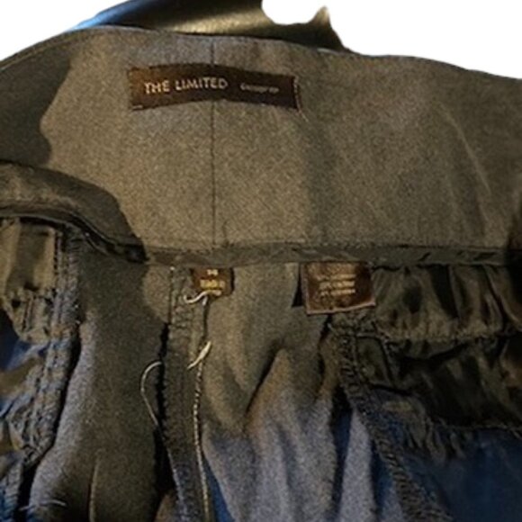 The Limited Vintage Trousers size 14 gray wide leg - Picture 2 of 5